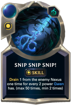 ability Snip Snip Snip! image