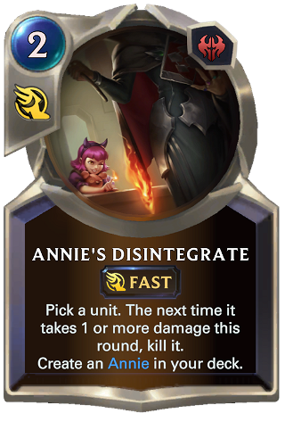 Annie's Disintegrate image