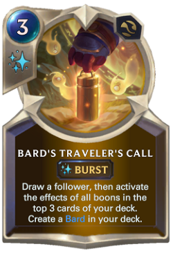 Bard's Traveler's Call image