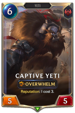 Captive Yeti