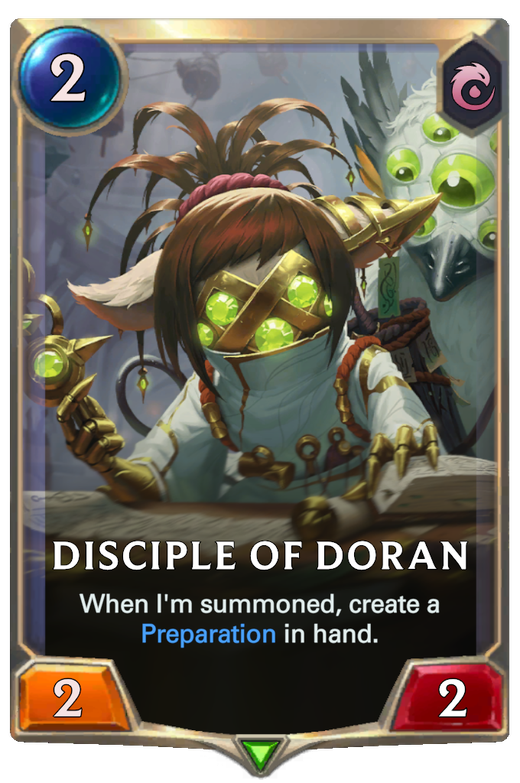 Disciple of Doran | Legends of Runeterra LOR Cards