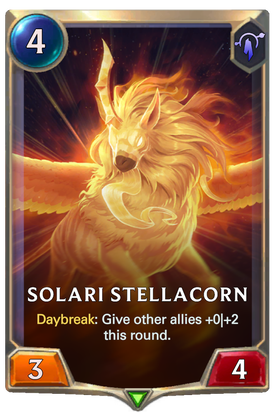 Solari Stellacorn | Legends of Runeterra LOR Cards