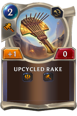 Upcycled Rake image