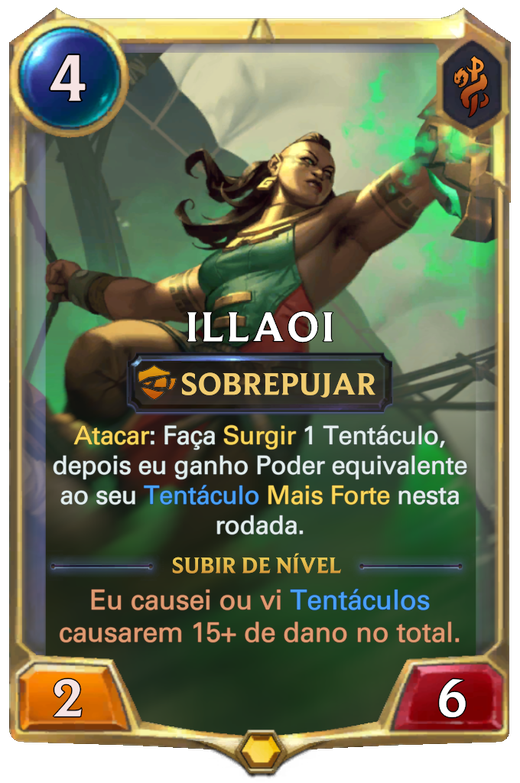 Illaoi  Legends of Runeterra LOR Cartas