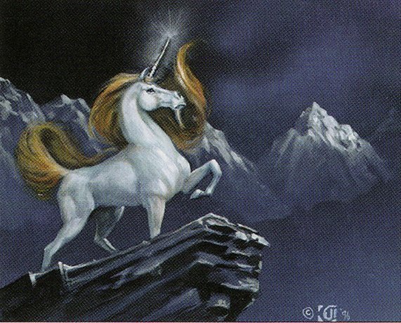 Revered Unicorn Crop image Wallpaper