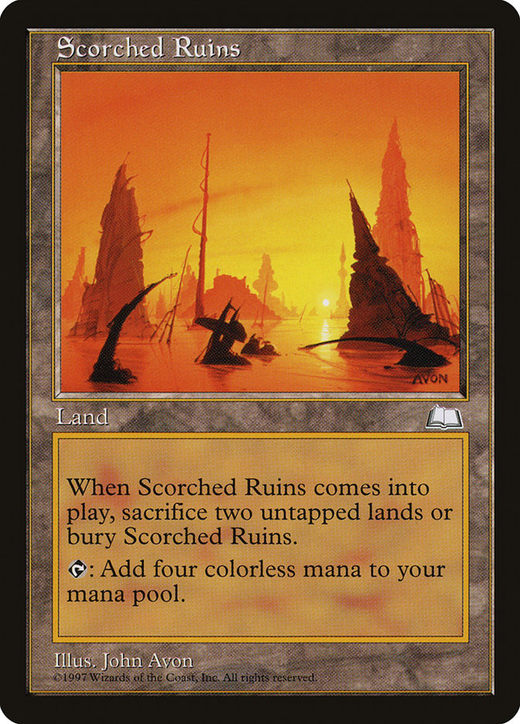 Scorched Ruins Full hd image