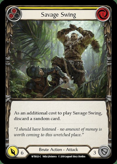 Savage Swing (2) Crop image Wallpaper