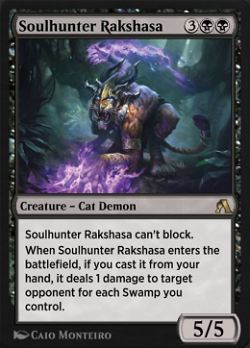Soulhunter Rakshasa
霊魂狩りのラークシャーサ