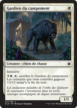 Gardien du campement image