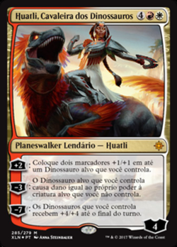 Huatli, Dinosaur Knight image