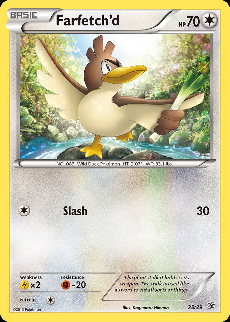 Farfetch'd KSS 25  Pokemon TCG POK Cards