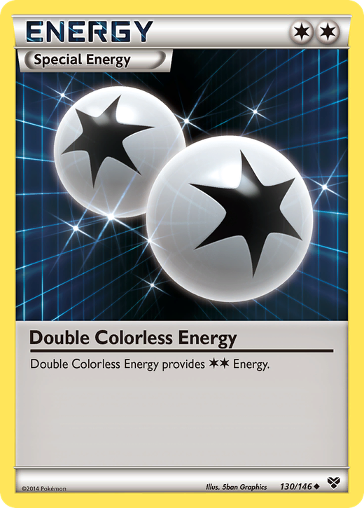 Double Colorless Energy XY 130 image