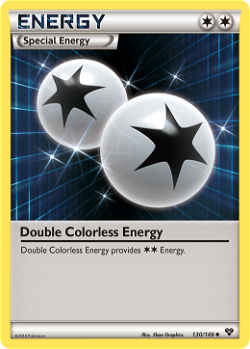 Double Colorless Energy XY 130 image