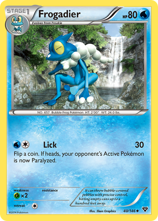 Frogadier XY 40 Full hd image