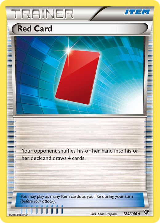 Red Card XY 124 Full hd image