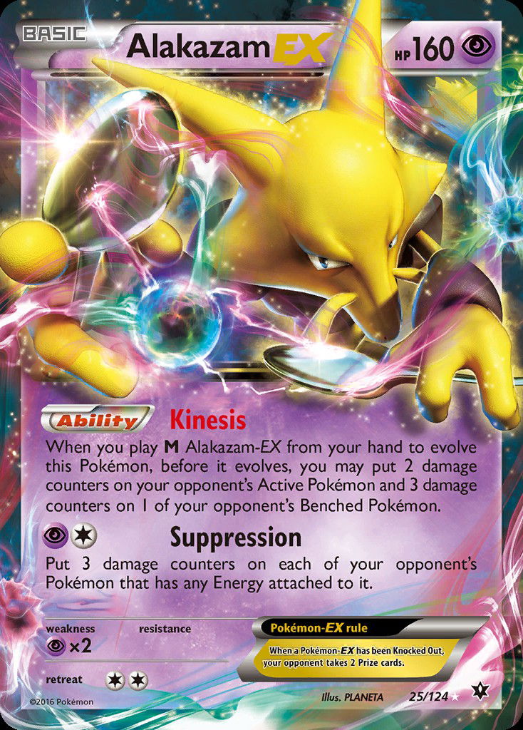 Alakazam-EX FCO 25  Pokemon TCG POK Cards