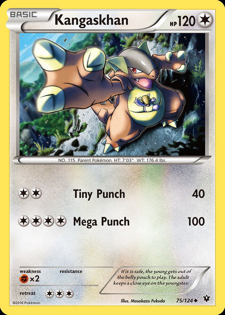 Kangaskhan FCO 75  Pokemon TCG POK Cards