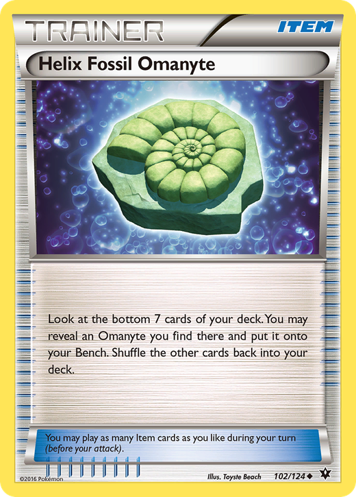 Helix Fossil Omanyte FCO 102 Full hd image