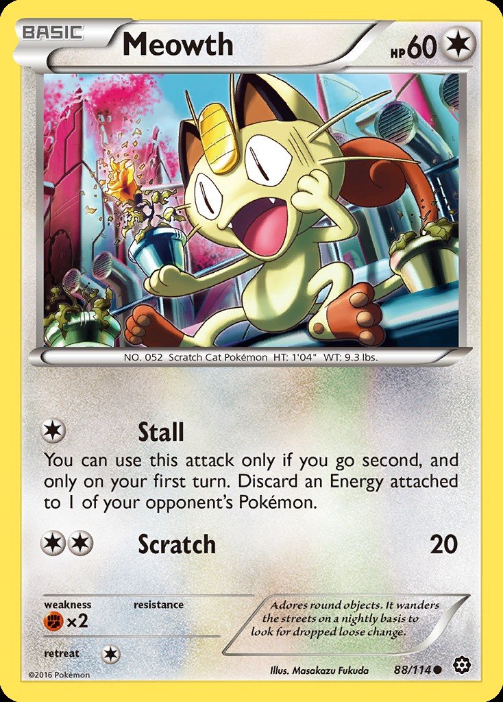 Meowth STS 88 Crop image Wallpaper