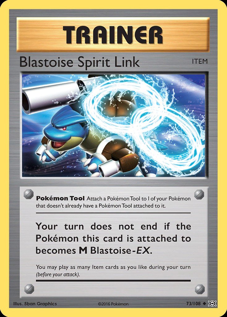 Blastoise Spirit Link EVO 73 Crop image Wallpaper
