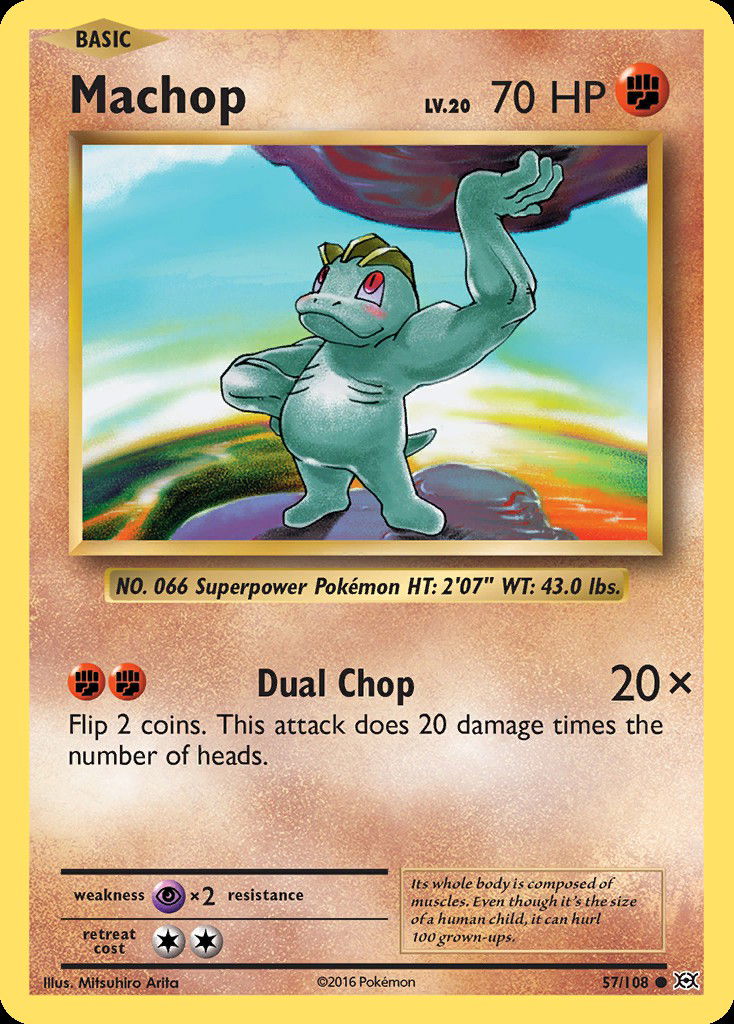 Machop EVO 57 Crop image Wallpaper