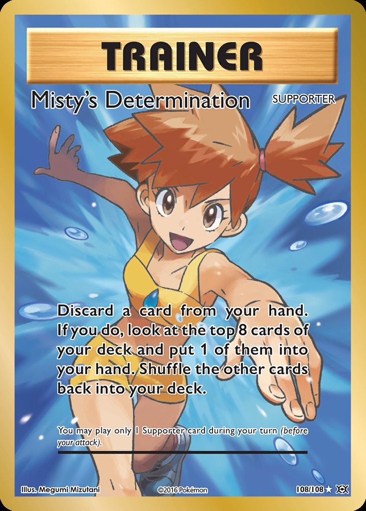 Misty's Determination EVO 108 Crop image Wallpaper