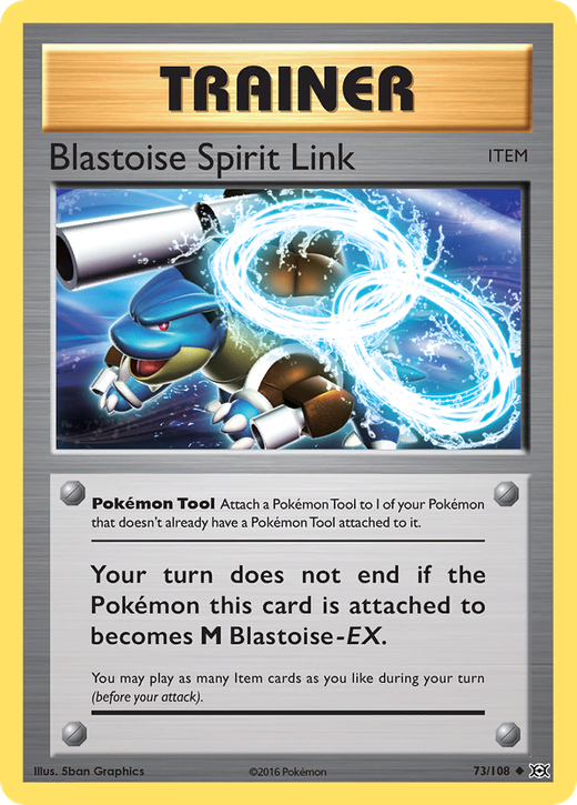 Blastoise Spirit Link EVO 73 image