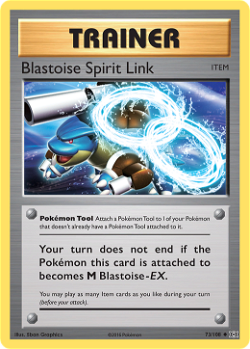 Blastoise Spirit Link EVO 73