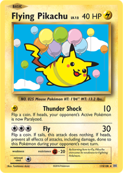 Flying Pikachu EVO 110