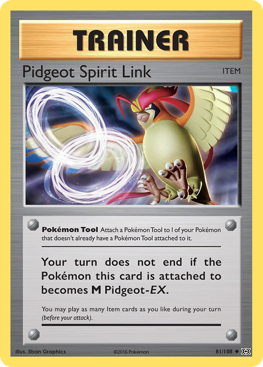 Pidgeot Spirit Link EVO 81 image