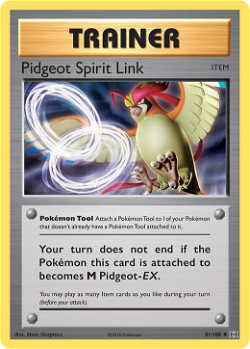 Pidgeot Spirit Link EVO 81