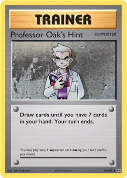 Professor Oak's Hint EVO 84 image