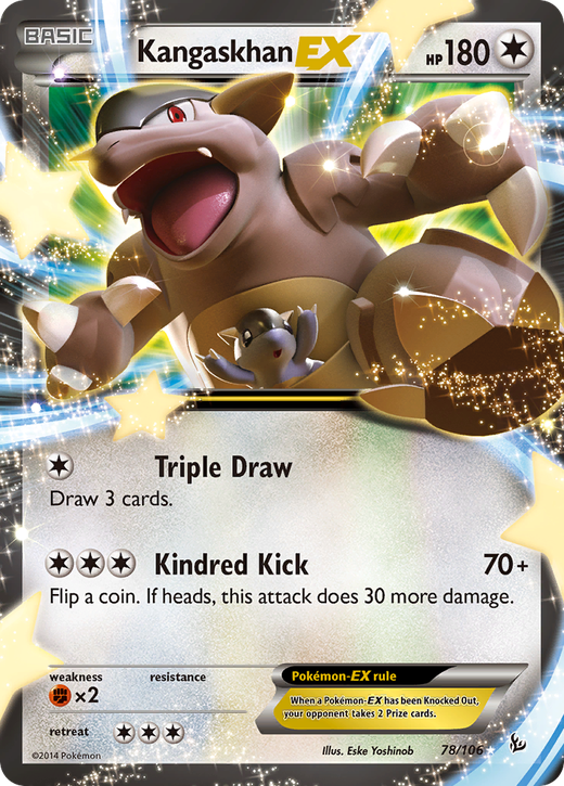 Kangaskhan-EX FLF 78 Full hd image