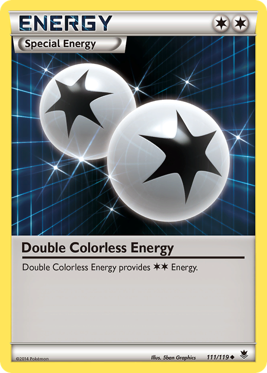 Double Colorless Energy PHF 111 image
