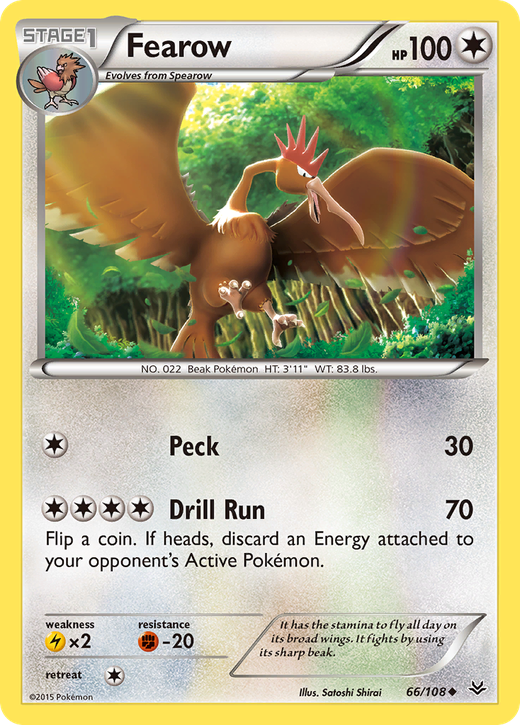 Fearow ROS 66 image