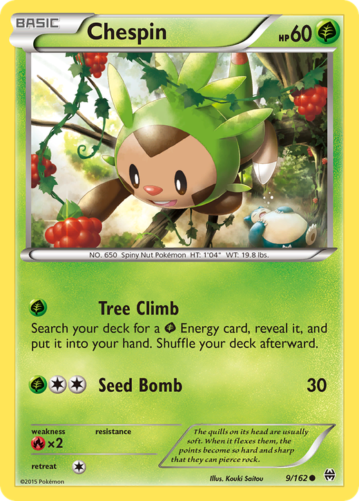 Chespin BKT 9 Full hd image