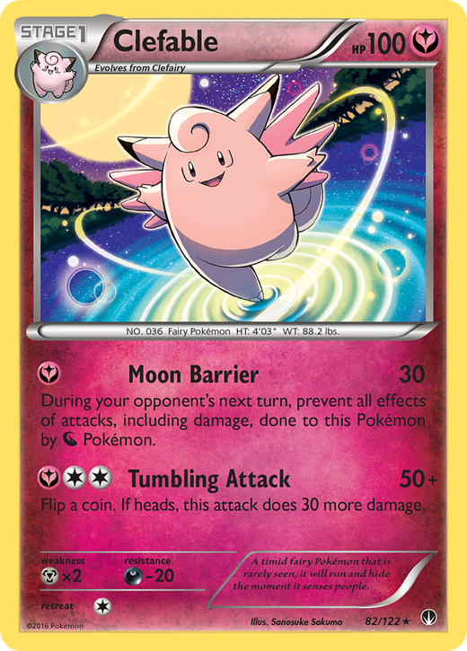 Clefable BKP 82. image
