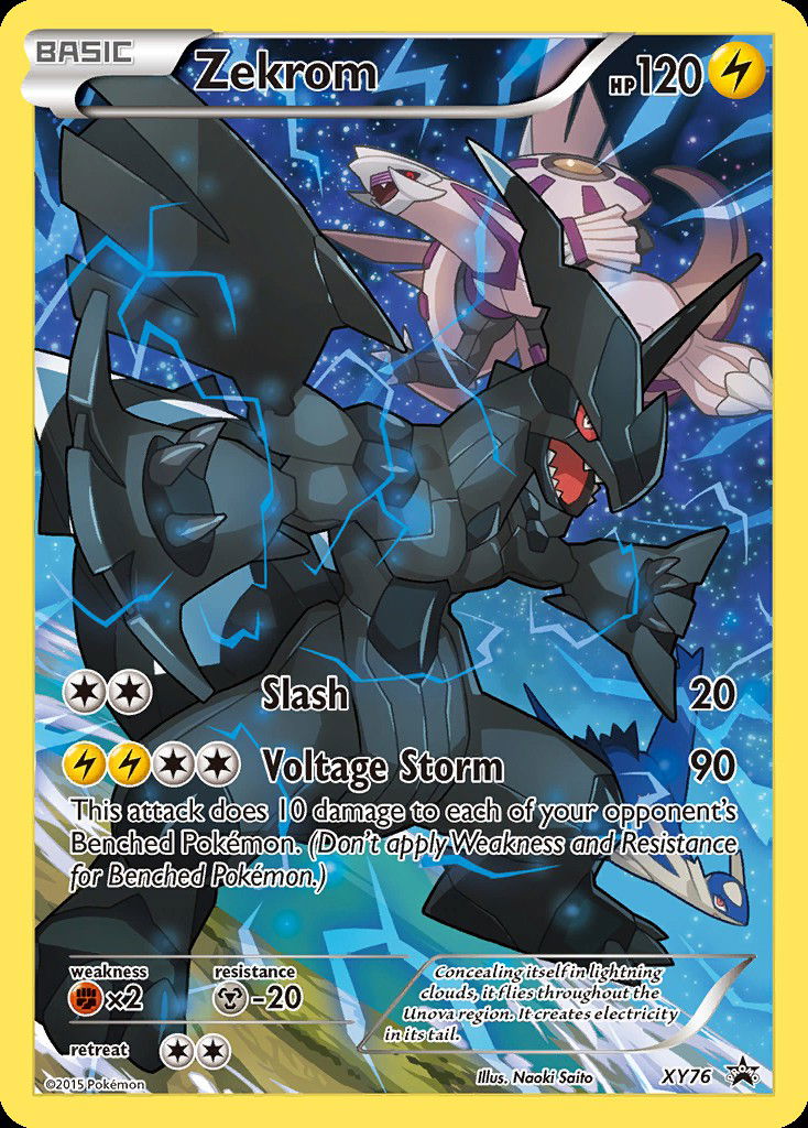 Zekrom PR-XY XY76  Pokemon TCG POK Cards