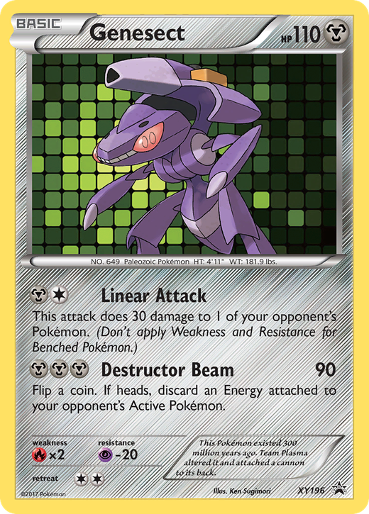 Genesect PR-XY XY196 image