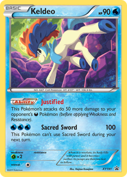 Keldeo PR-XY XY191 image