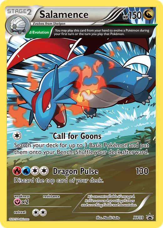 Salamence PR-XY XY59 Full hd image