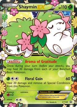 Shaymin-EX PR-XY XY148