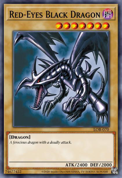 Red-Eyes Black Dragon | Yu-Gi-Oh TCG YGO Cards