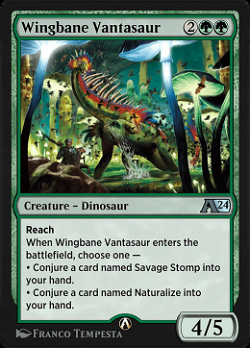 Крылопарный вантазавр