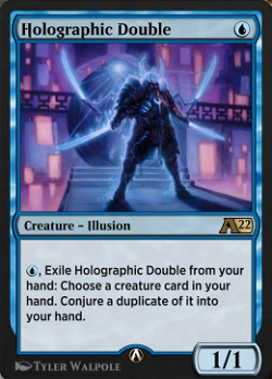 Holographic Double image