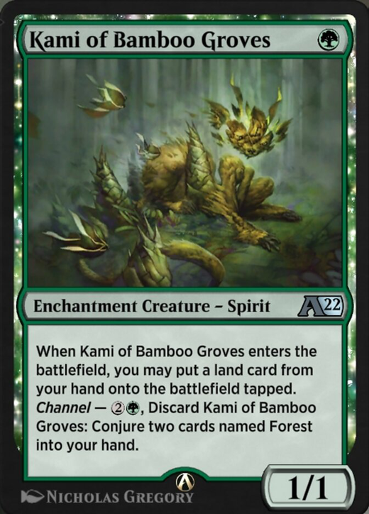 Kami of Bamboo Groves Full hd image