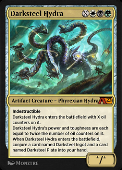 Dunkelstahl-Hydra image