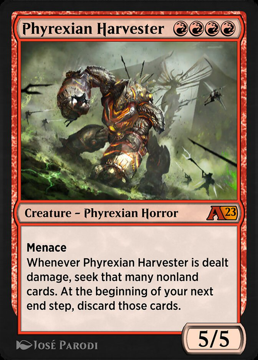 Phyrexian Harvester Full hd image