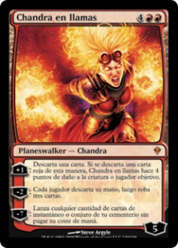 Chandra en llamas image