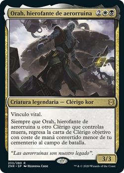 Orah, hierofante de aerorruina